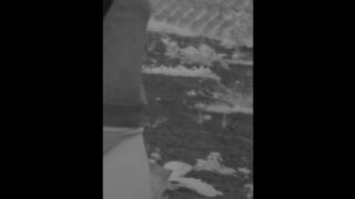 Frontal chica con tanga de hilo con camara infrared