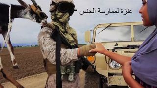 TOUR OF BOOTY - American Soldiers use Goat as Payment for Arab Prostitute