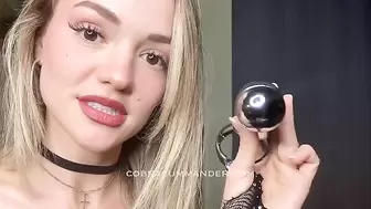 three Levels of Chastity Training JOI, Rubber, Plastic, Steel, Femdom Jerk Encouragement JOE