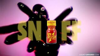 Latex Shemales and Poppers Jerk off PMV