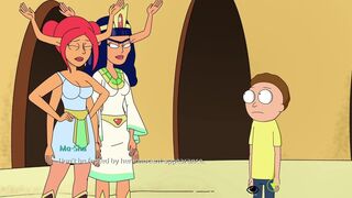 Rick And Morty - Beth face slammed and night encounter (three)