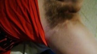 Tributing my ex wives hairy vagina live