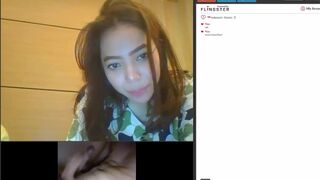 Dirtyroulette - Hot Skank with Enormous Melons from Indonesia with Cuck-Old Wanna see me Sperm