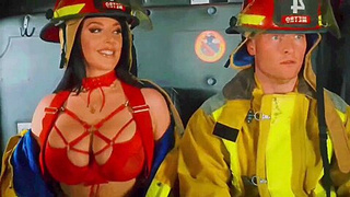 Firefighter Angelas White Charming Squirting Fuckfest
