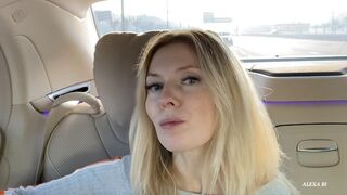 Uber Driver in Dubai Boned me instead of Money and Creampied my Vagina Hard