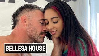 Bellesa - Sweet Babe Kiarra Kai Gets Picked by Charles Dera and he Cumming inside her Cunt