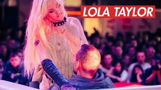 Lola Taylor On Stage Live Show & Outside Bj