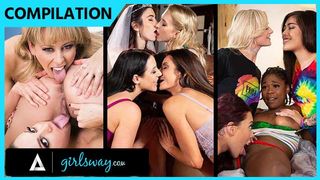 GIRLSWAY - Fine Thirsty Nymphos Have A Dirty Orgy COMPILATIONS