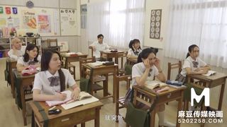 Trailer-Introducing New Student In School-Wen Rui Xin-MDHS-0001-Best Original Asia Porn Movie