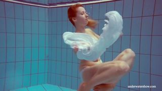 Monstrous breasts ginger huge rear-end Melisa Darkova swimmer