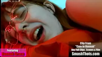 Hannah Grace's Face While she gets boned from the back until Cream-pie