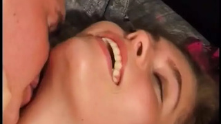 Attractive German slut getting a wang first time in her amazing cunt