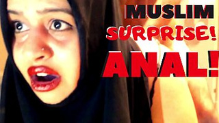 GIANT BUTT HIJAB WOMAN ANAL PUNISHED !
