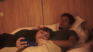 My stepbrother realizes that we are alone and takes the opportunity to do his thing ALISONGONZALEZ26