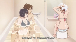 Charming shower sex with my rommates
