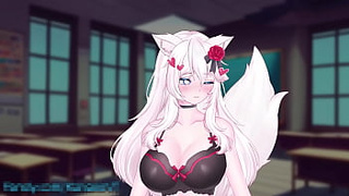 Vtuber KanakoVT ERP's Wearing Vibrator in Public --- ASMR Catgirl Slutty with Vibrator in Public