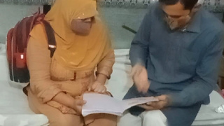 Hijabi chick goes to tutoring and FUK tutor