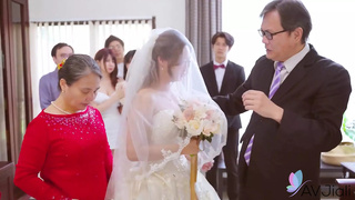 Groom gets cucked by sakura on his wedding night