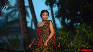 Village Bhabhi Real Love Sex with 18yr Man! Desi Sex with clear Audio