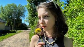 Met a Ukrainian schoolgirl whore on the street and rammed her on the same day