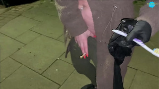 Cracky forgets She has objects in Her vagina