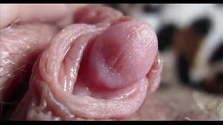 Massive clit cumming closeup hd