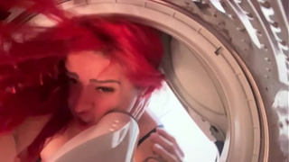 It got stuck in the washing machine and I enjoyed every second before taking it out.