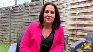 Wild milf Ellie takes a schlong