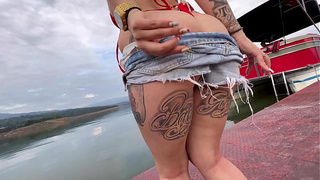 POINT OF VIEW - PUBLIC SEX AT BOAT PARTY WITH A HORNY SKANK - BLAKEPRODUCTIONS
