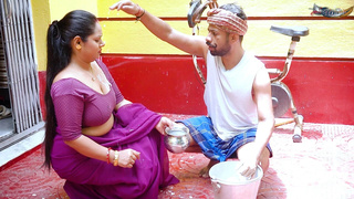 milkman antim harcore fuck with arshi Bhabhi when she was alone at home full video ( hindi audio )