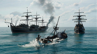 two pirates screwed sailors after the shipwreck