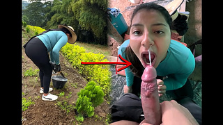 I PAID A FRESH COLOMBIAN FARM WOMAN TO MILK MY PRICK