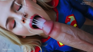 Super Lady First time try to anal sex-Virtual Sex-Aipornmix-[Generated Ai]