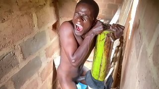 Fresh husband Hiding inside Uncompleted Building doing what he no about