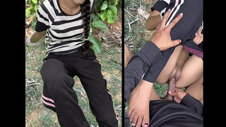 Village whore tight twat outdoor sex film, desi outdoor sex movie