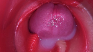 Super Sperm in Cunt. Excellent Internal Online camera. 4K