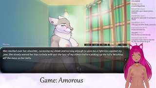 VTuber LewdNeko Plays Amorous Part four
