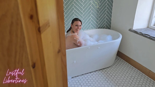 My Stepmom took pity on me after catching me peeking