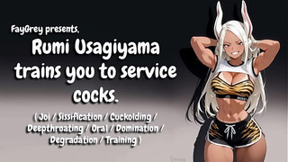 [FayGrey] [Rumi Usagiyama trains you to service pricks] (Joi Sissification Cuckolding Deepthroating Oral Domination Degradation Training)