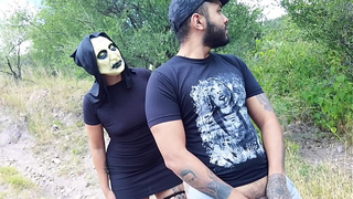 Valak appears on the haunted hill