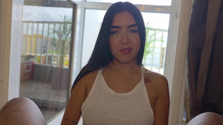 Horny stepdad doesn't forgive his hot stepdaughter