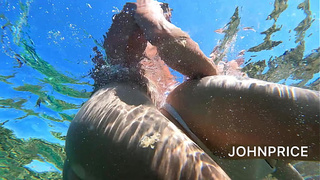 ALL Anal SEX under OCEAN with SURPRISE