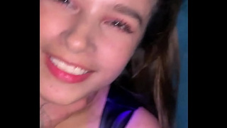 Stunning Hispanic gets slammed in the nightclub