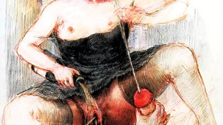 old style erotic art