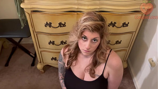 stepMom gets stuck - Taboo POINT OF VIEW Cums on