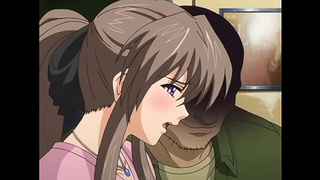 Alluring cartoon virgin get rammed on a train next to her sleeping bf