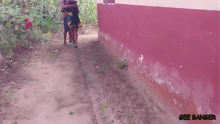 Making love in the school backyard sexy