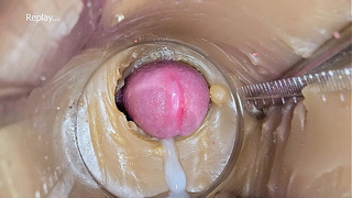 Super sperm in cunt. Excellent internal online camera 4k