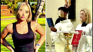 Fiance catches priest with his bride and sex movie on her cell phone is leaked