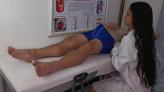 NURSE gets excited by PATIENT'S rod